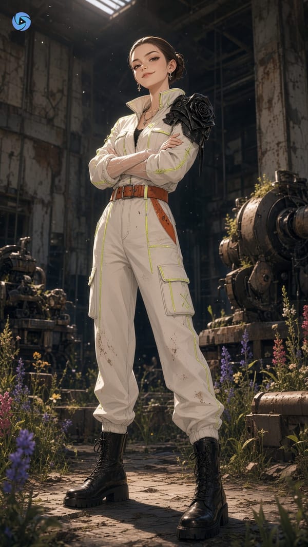 Can plants be punk? Anime outfit change #5