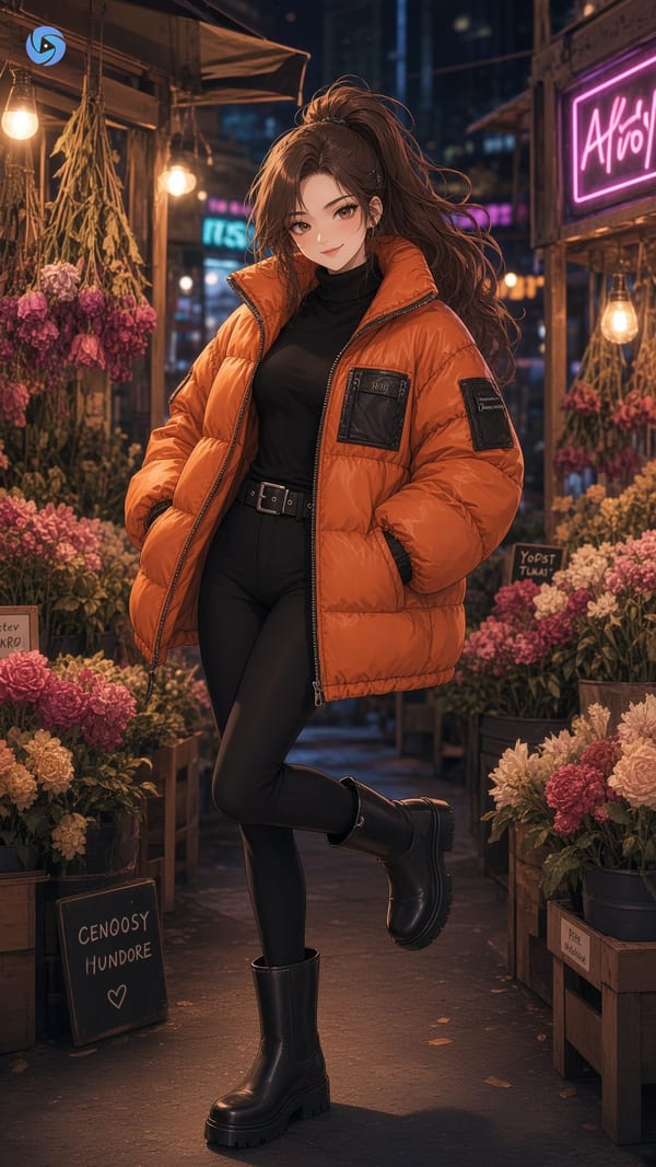 Can plants be punk? Anime outfit change #10