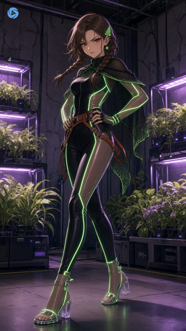 Can plants be punk? Anime outfit change #11