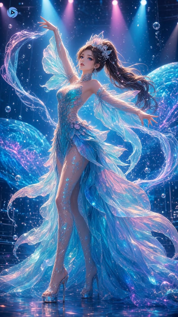 Seapunk Siren: From Abyss to Neon #1