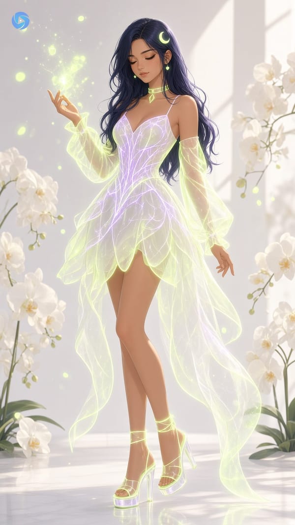 Static Bloom Muse: From Petal to Pulse #1