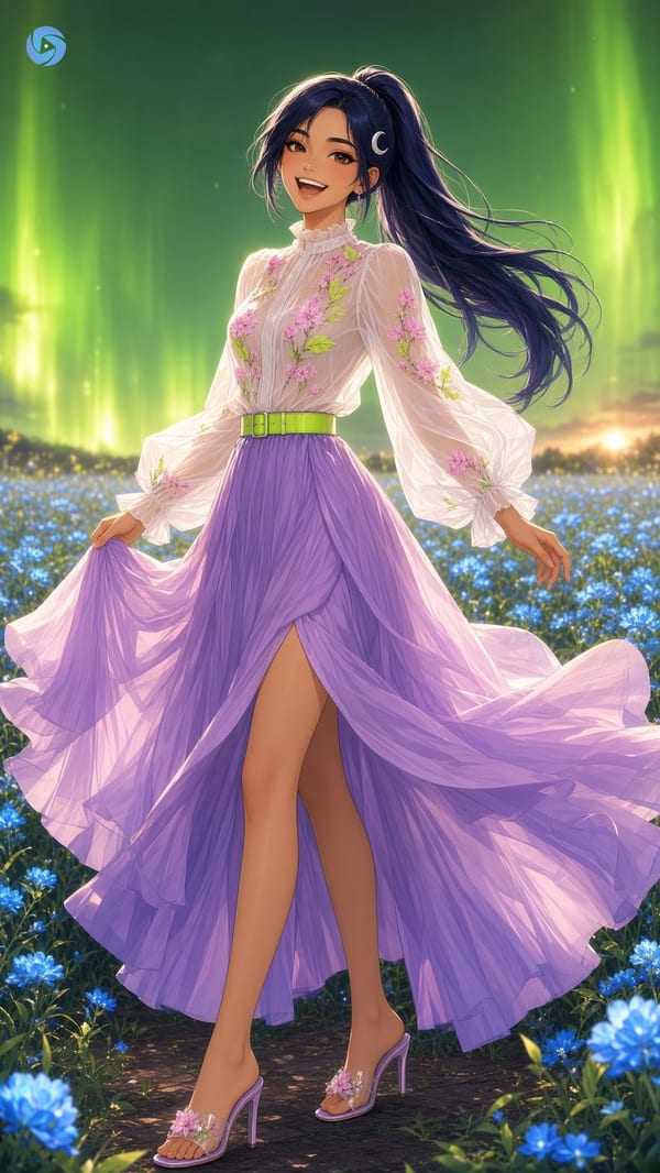 Static Bloom Muse: From Petal to Pulse #3