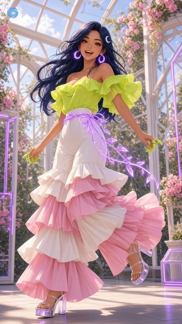 Static Bloom Muse: From Petal to Pulse #13