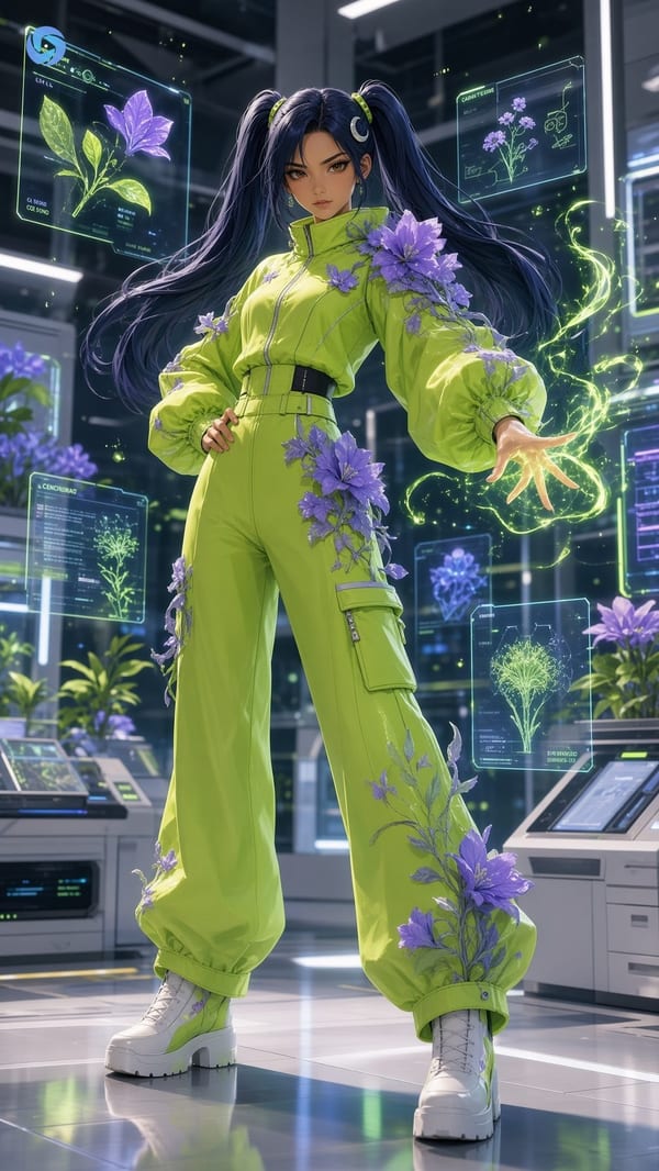 Static Bloom Muse: From Petal to Pulse #15